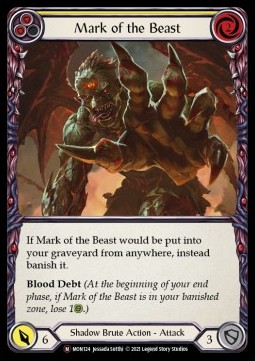 Mark of the Beast (Rainbow Foil)