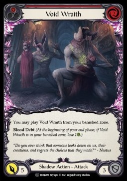 Void Wraith (Red) (Regular)