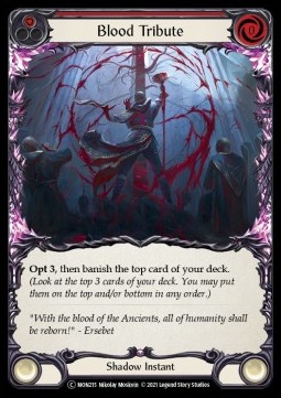 Blood Tribute (Red) (Rainbow Foil)