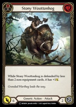 Stony Woottonhog (Red) (Regular)