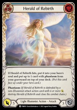 Herald of Rebirth (Blue) (Regular)