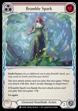 Bramble Spark (Red) (Rainbow Foil)