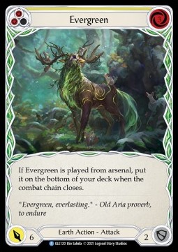 Evergreen (Yellow) (Rainbow Foil)