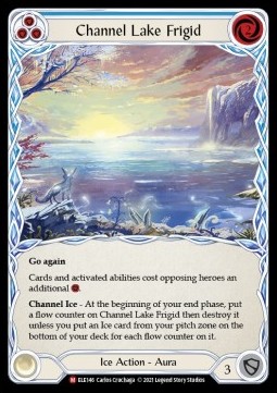 Channel Lake Frigid (Alternate Art Rainbow Foil)