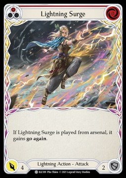 Lightning Surge (Red) (Regular)