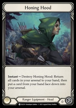 Honing Hood (Cold Foil)