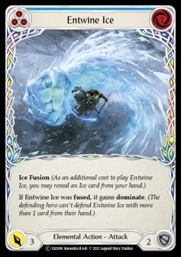 Entwine Ice (Blue) (Rainbow Foil)