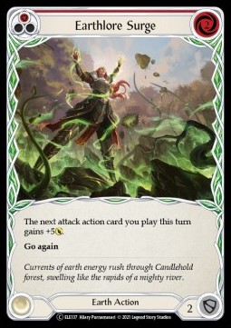 Earthlore Surge (Red) (Regular)