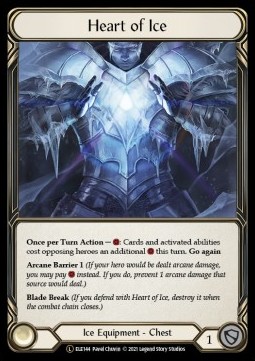 Heart of Ice (Rainbow Foil)