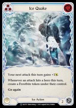 Ice Quake (Blue) (Rainbow Foil)