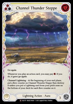 Channel Thunder Steppe (Rainbow Foil)