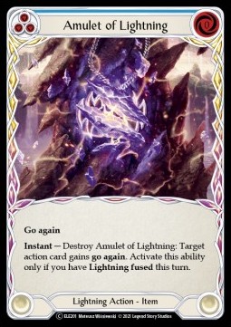 Amulet of Lightning (Regular)