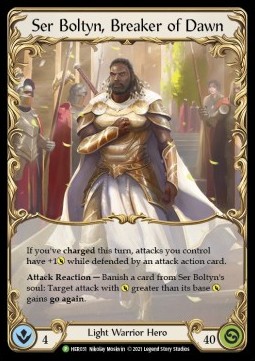 Ser Boltyn, Breaker of Dawn (Cold Foil)