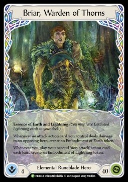 Briar, Warden of Thorns (Cold Foil)