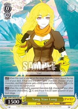 Yang Xiao Long (V.1 - Double Rare)