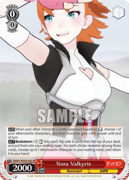 Nora Valkyrie (V.1 - Double Rare)