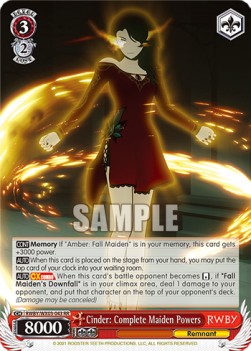 Cinder: Complete Maiden Powers (V.1 - Double Rare)