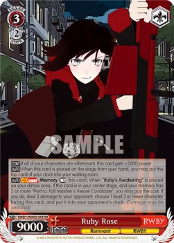 Ruby Rose (V.1 - Double Rare)