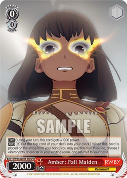 Amber: Fall Maiden (V.2 - Super Rare)