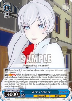 Weiss Schnee (V.1 - Double Rare)