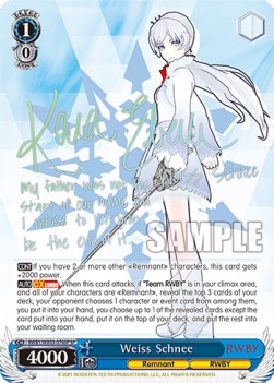 Weiss Schnee (V.2 - Special Rare)