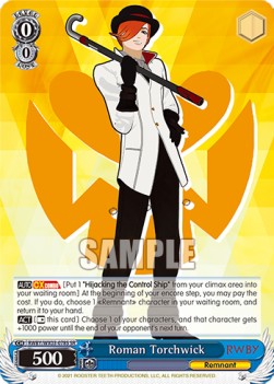 Roman Torchwick (V.2 - Super Rare)