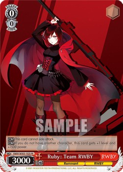 Ruby: Team RWBY (V.1 - Promo)