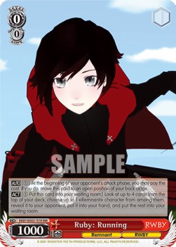 Ruby: Running (V.2 - Triple Rare)