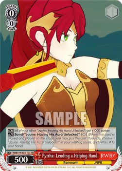 Pyrrha: Lending a Helping Hand