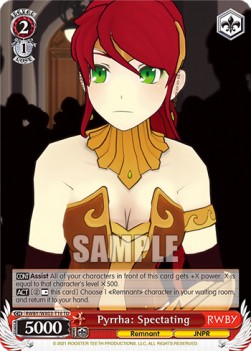 Pyrrha: Spectating