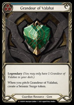 Grandeur of Valahai (Cold Foil)