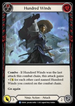 Hundred Winds (Red) (Regular)