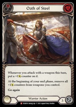 Oath of Steel (Rainbow Foil)