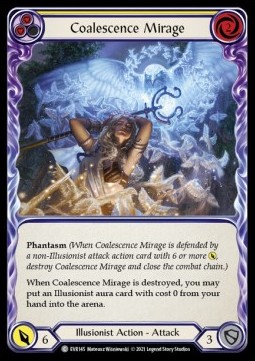 Coalescence Mirage (Yellow) (Rainbow Foil)