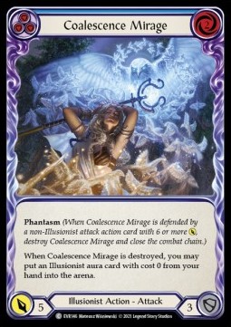 Coalescence Mirage (Blue) (Regular)