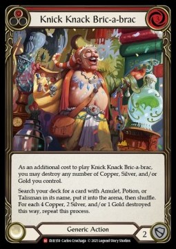 Knick Knack Bric-a-brac (Rainbow Foil)