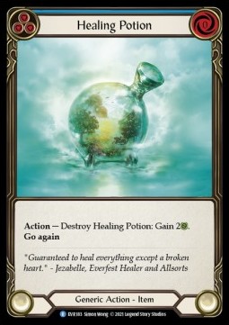 Healing Potion (Cold Foil)