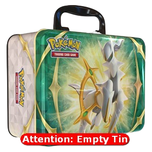 Empty Arceus Spring 2022 Collector's Chest