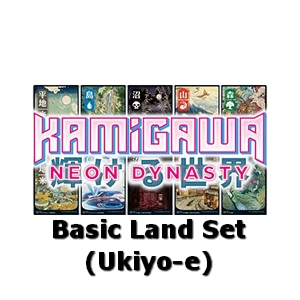 Kamigawa: Neon Dynasty: Basic Land Set (Ukiyo-e)