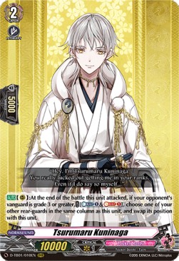 Tsurumaru Kuninaga [D Format] (V.1 - Triple Rare)