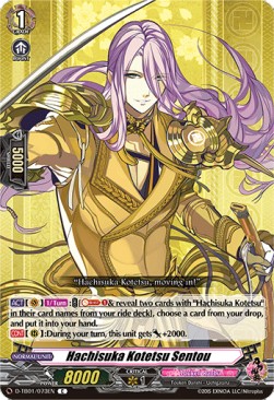 Hachisuka Kotetsu Sentou [D Format] (V.1 - Common)