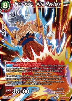 Son Goku, Ultra Mastery (V.1 - Super Rare)