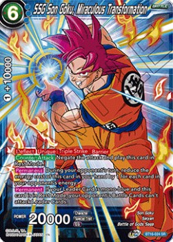 SSG Son Goku, Miraculous Transformation (V.1 - Super Rare)