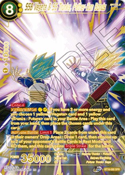 SSB Vegeta & SS Trunks, Father-Son Bonds (V.2 - Special Rare)