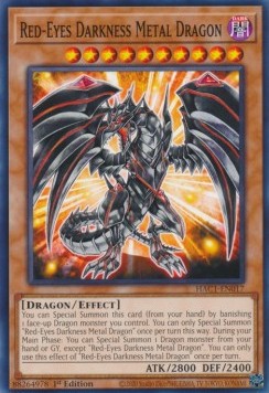 Red-Eyes Darkness Metal Dragon (V.1 - Common)