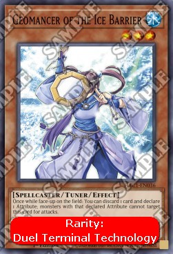 Geomancer of the Ice Barrier (V.2 - Parallel Rare)