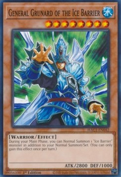 General Grunard of the Ice Barrier (V.1 - Common)