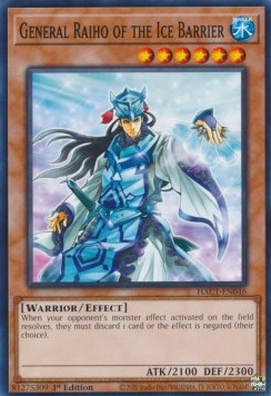 General Raiho of the Ice Barrier (V.1 - Common)