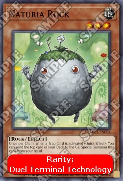 Naturia Rock (V.2 - Parallel Rare)