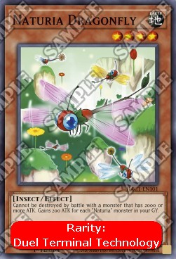 Naturia Dragonfly (V.2 - Parallel Rare)